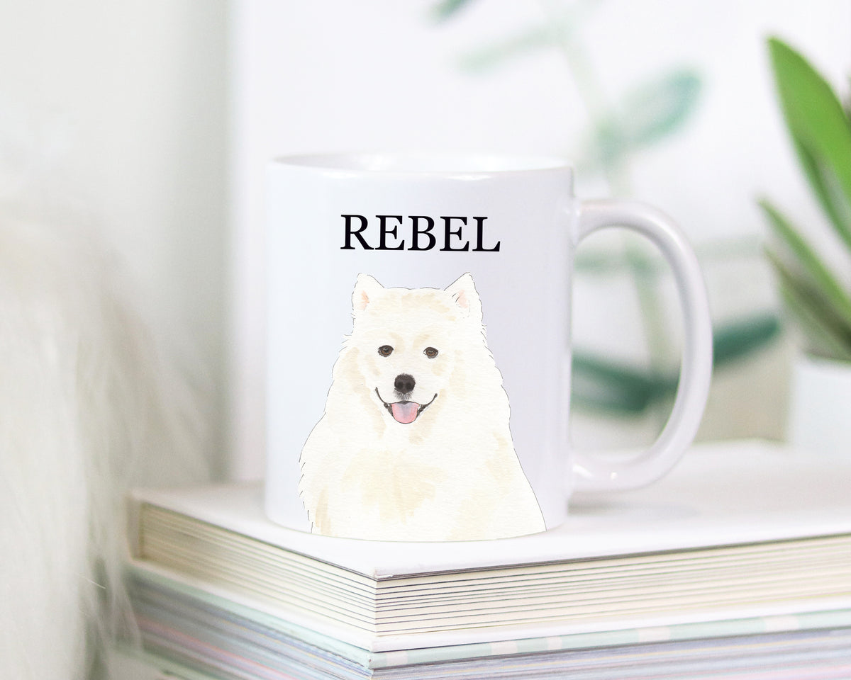 Personalized Samoyed Ceramic Mug