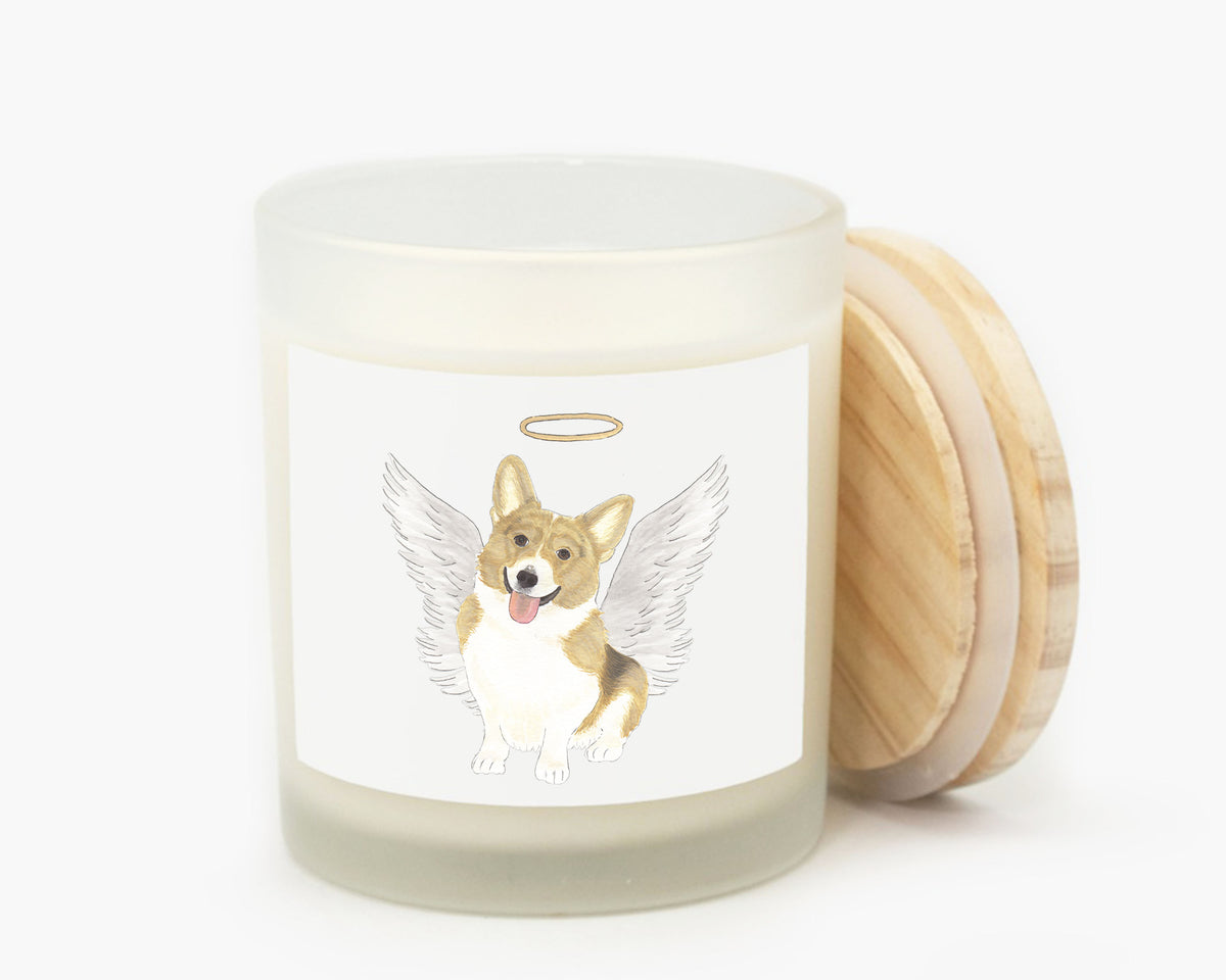 Corgi (Fawn & White) Candle