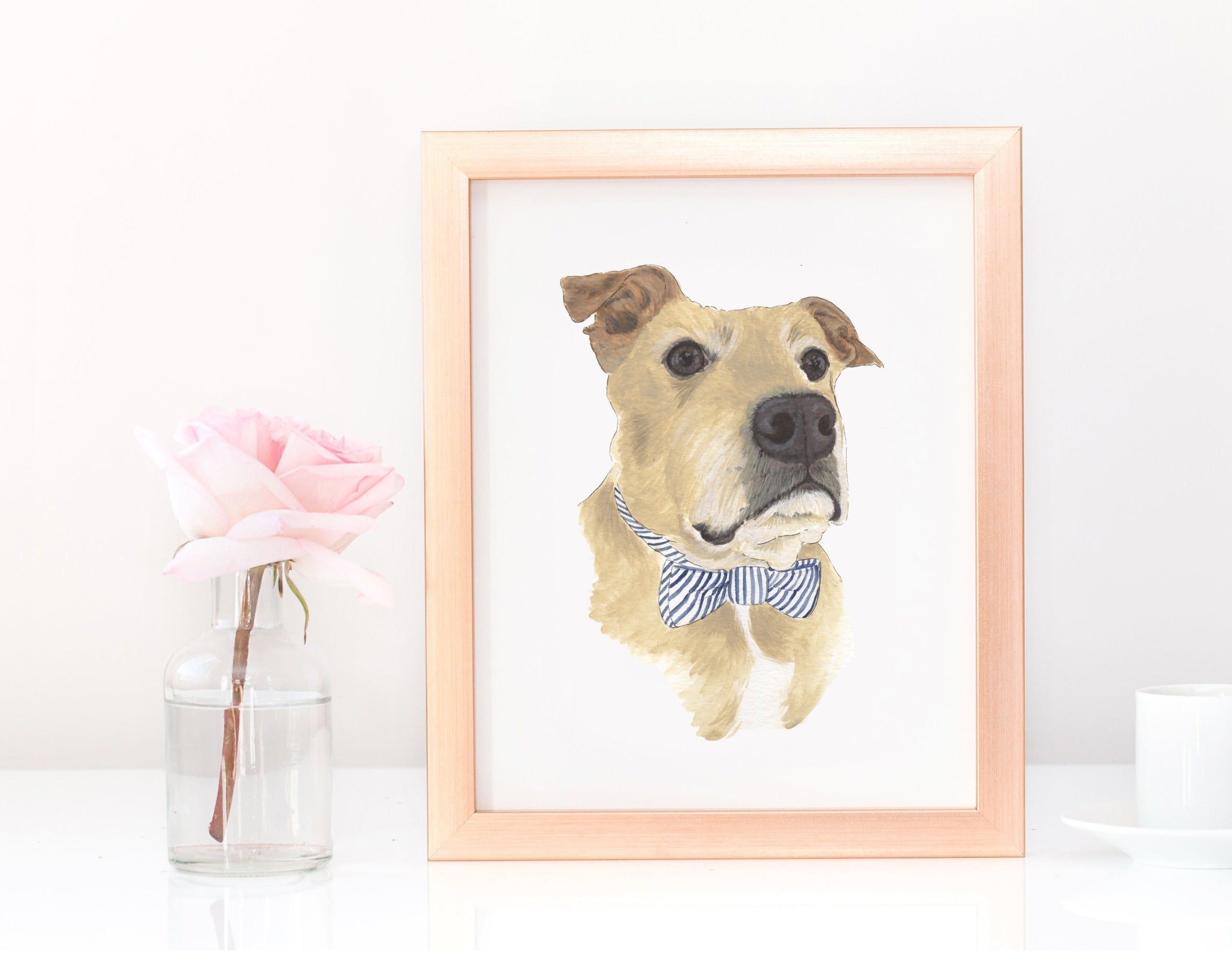 Custom Dog Mom Painting – The Prints Princess